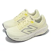 New Balance NB 慢跑鞋 Fresh Foam X 860 V14 D 寬楦 女鞋 米 灰 緩衝 運動鞋 W860O14-D 25cm BEIGE/GREY