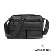 MANDE RHODE - 曼德羅德 - 滑面經典風斜背包 - A5892-1K