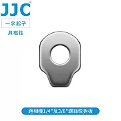 JJC簡便型易攜帶一字起子拆卸工具HCWJ(具磁性/金屬製;適安裝相機1/4＂及3/8＂螺絲快拆板)1字螺絲板手快裝板