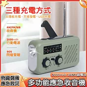 太陽能發電收音機 應急收音機 手搖發電收音機 隨身收音機 播放器 擴音器 手電筒 照明 防災應急 防災收音機 收音機
