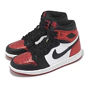 Nike 休閒鞋 Wmns Air Jordan 1 Retro High OG 女鞋 男鞋 Ruby 紅黑 FD2596-602