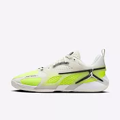 Nike Jordan Heir PF [FQ3859-107] 男 籃球鞋 運動 喬丹 球鞋 包覆 緩震 白 螢黃
