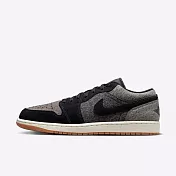 Nike Air Jordan 1 Low SE [HJ4360-001] 男 運動休閒鞋 低筒 AJ1 單寧 灰黑