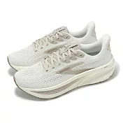 Brooks 慢跑鞋 Ghost 17  女鞋 灰 米 魔鬼系列 緩衝 避震 運動鞋 1204311B092