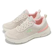 Skechers 健走鞋 Skech-Air Dynamight 2.0-New Heights 女鞋 米 粉紅 休閒 150370NTPK