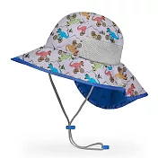【美國 Sunday Afternoons】兒童 抗UV防潑透氣護頸帽 Kids Play Hat- 恐龍騎士 M