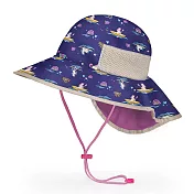 【美國 Sunday Afternoons】兒童 抗UV防潑透氣護頸帽 Kids Play Hat- 彩虹獨角獸 M