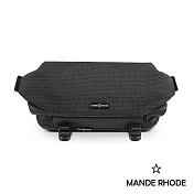 MANDE RHODE - 曼德羅德 - 格紋蓋釦造型斜背包 - A5899K