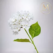 【Floral M】夏日京都大型繡球吹雪仿真花花材（1入組）