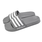adidas 拖鞋 Adilette Shower 男鞋 灰 白 涼拖鞋 休閒鞋 愛迪達 GY1891