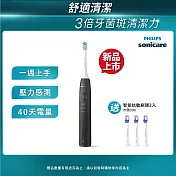 【Philips飛利浦】官方直營 Sonicare舒適清潔音波電動牙刷(HX5070/01)+3刷
