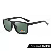 【SUNS】休閒偏光墨鏡 時尚炫彩 Polarized偏光鏡片 男女通用款 輕僅21g 防眩光 抗UV400 S329 黑框墨綠片