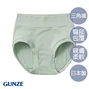 【日本GUNZE】天絲舒適透氣小褲 M 綠