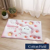 棉花田3D視覺吸水防滑地墊-二件組(多款可選)  超級巨星