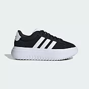 Adidas Grand Court Platform [IE1102] 女 運動休閒鞋 厚底 舒適 黑 白