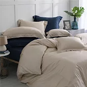 【麗塔寢飾】莫代爾 美規床包 席夢思床包 KING 193*201cm 米色