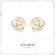 【SOLARFRI】耳夾式耳環｜無耳洞專用鍍金色無痛感優雅耳夾耳環｜品牌禮盒包裝｜閨蜜生日情人女友老婆母親交換聖誕禮物