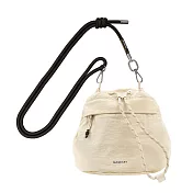 MAGEASY Flip Bucket 雙面掛繩水桶包  月光杏+沉穩黑