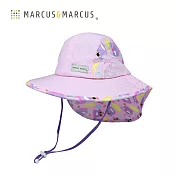 【MARCUS＆MARCUS】幼兒抗UV遮頸防曬帽-鯨魚