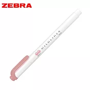 ZEBRA MILDLINER 雙頭螢光筆  煙燻紅