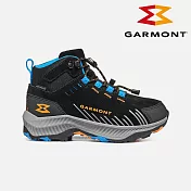 GARMONT 兒童防水郊山健行鞋 9.81 Kids Pulse Trek WP 003002 (S05029)｜快速綁帶 童鞋 橡膠底 防水膜 EU33 黑