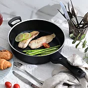 WMF CeraDur Plus 不沾平深煎鍋 28cm 煎鍋 深鍋 不沾鍋 (電磁爐 IH爐可用)