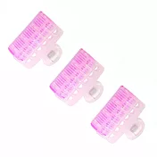 【E.dot】韓式空氣瀏海懶人髮捲 -3入2包(共6入) 粉色