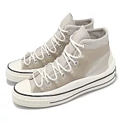 Converse 帆布鞋 Chuck 70 HI Utility 男鞋 米白 平民版 高筒 Kim Jones 171656C 26.5cm STRING/EGRET/BLACK