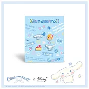 STORY 故事銀飾-Cinnamoroll 系列-大耳狗造型耳環組-甜點款 針式