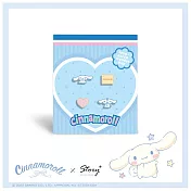 STORY 故事銀飾-Cinnamoroll 系列-大耳狗造型耳環組-餅乾款 針式