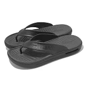 Crocs 拖鞋 Inmotion Flip 男鞋 黑 舒樂人字拖 夾腳拖 恢復拖鞋 卡駱馳 211101001 28cm BLACK