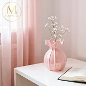 【Floral M】法式芭蕾少女安妮氣質粉陶瓷小花瓶