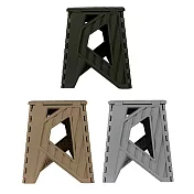 【SHUTER 樹德】貨櫃小折凳 4色可選 6個入 /組 CH-40 沙色