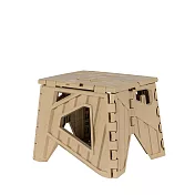 【SHUTER 樹德】貨櫃小小折 4色可選 6個入 /組 CH-25 沙色