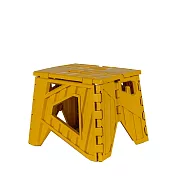 【SHUTER 樹德】貨櫃小小折 4色可選 6個入 /組 CH-25 芥末黃