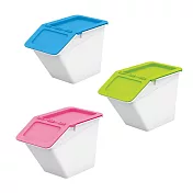 【SHUTER 樹德】大嘴鳥家用整理箱 13L 3色可選 2個入 /組 MHB-2341 藍/白