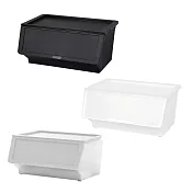 【SHUTER 樹德】家用整理箱 46L 黑色/白色/白櫃透明抽 2個入 /組 MHB-46 黑色