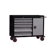 【SHUTER 樹德】工具車-已組裝 黑身灰抽 /組 TC4-511