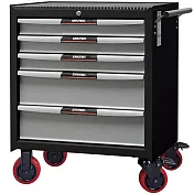 【SHUTER 樹德】2大抽3小抽工具車-已組裝 黑身灰抽 /組 TC2-M23