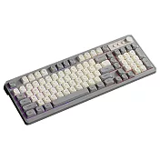 EWEADN 前行者 G98 炫光彩紅有線鍵盤 靜音鍵盤 辦公鍵盤 炫彩背光 注音 倉頡 -灰色