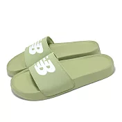 New Balance NB 拖鞋 200 女鞋 綠 白 運動拖鞋 舒適 緩震 SWF200D2-B 23cm GREEN/WHITE