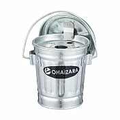 日本渡邊金屬｜ohaizara 手工製桌上型煙灰缸 0.35L 銀色