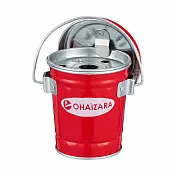 日本渡邊金屬｜ohaizara 手工製桌上型煙灰缸 0.35L 2入組  紅色 2入組