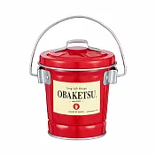 日本渡邊金屬｜OBAKETSU 手工製多功能迷你桶 0.35L 2入組 紅色 2入組