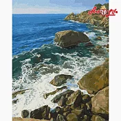 ArtLife藝術生活【DT096】深情海岸_DIY 數字 油畫 彩繪