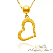 【金品坊】黃金項鍊流光心動餘韻套鍊