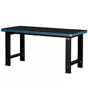 【SHUTER 樹德】180cm耐衝擊專業工作桌-已組裝 黑色 /組 WH-6U