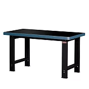 【SHUTER 樹德】150cm耐衝擊專業工作桌-已組裝 黑色 /組 WH-5U