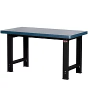 【SHUTER 樹德】150cm耐磨專業重型工作桌-已組裝 黑色 /組 WH-5M