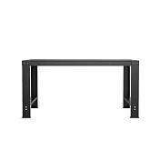 【SHUTER 樹德】120cm高荷重型鋼製工作桌-已組裝 黑色 /組 WH-4I